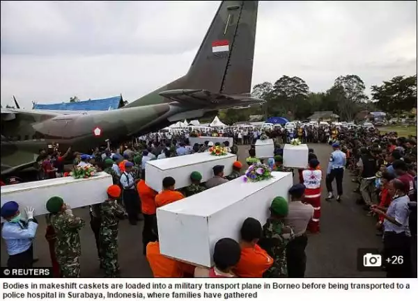 30 Bodies Now Recovered from AirAsia Flight; Some Still Strapped to their Seats