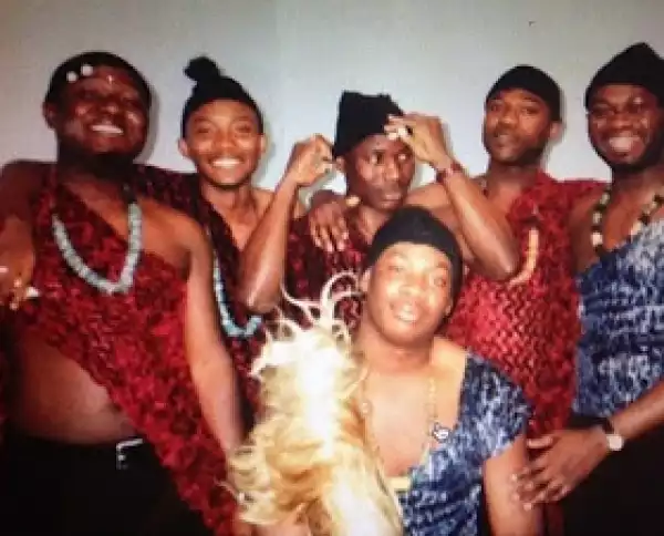 Check Out Don Jazzy’s Epic Throwback Picture With Instrumentalists