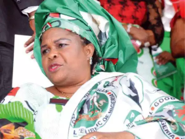 I am not in Rivers state to rig the governorship election - Patience Jonathan