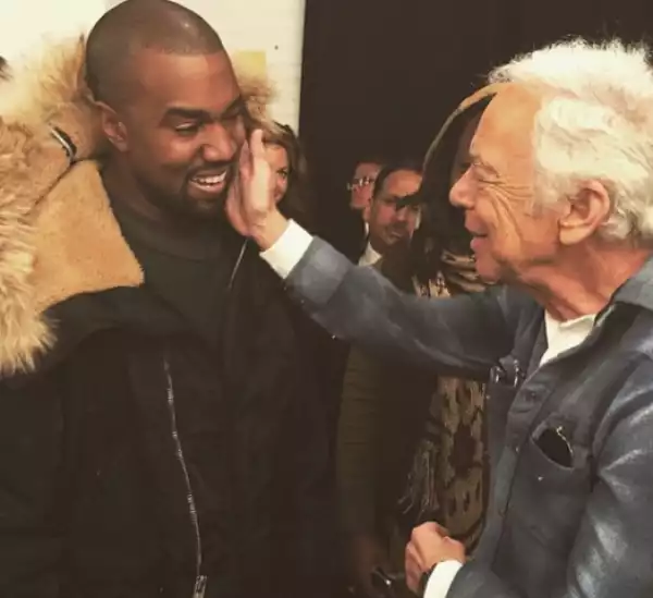Kanye West met Ralph Lauren