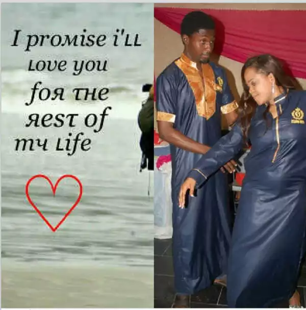 Less than 24hours after alleged marriage break up, Toyin Aimakhu and hubby re-unite