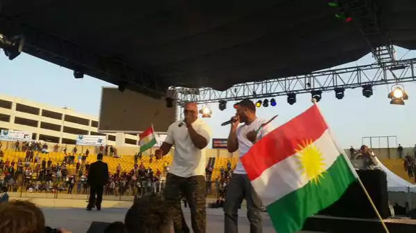 Nelly Takes his Muscles to Iraq to Help Fight ISIS