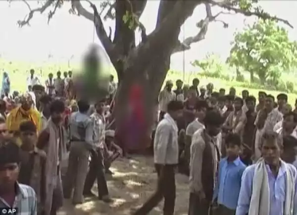 New report claims the 2 Indian girls found hanging from tree were not murdred, but committed suicide