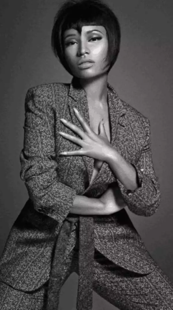 Nicki Minaj Dazzles In The Latest Issue of Men’s Fashion Magazine “L’Uomo Vogue”