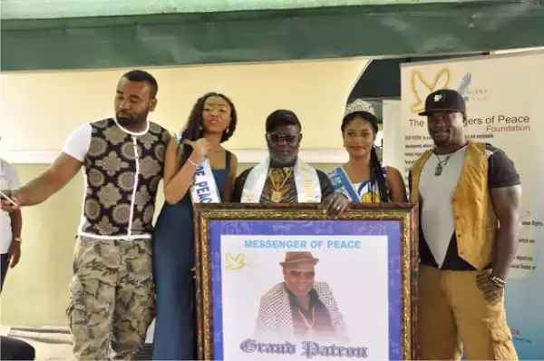 Photos: Militant Boss, Ateke Tom, Unveiled As Grand Patron Of Messengers Of Peace