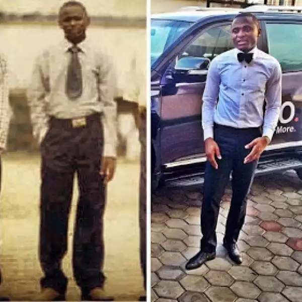 See Epic Throwback Photo Of Iyanya’s Manager Ubi Franklin’