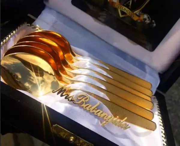 See The Gold Spoons Malivelihood Designed For Mrs Babangida 