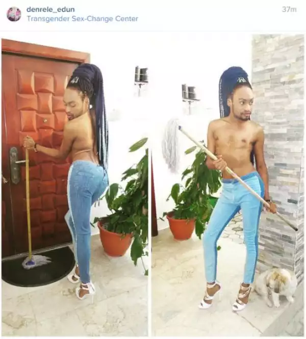See The Photos Denrele Edun Shares On His Instagram Page