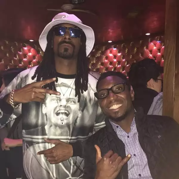 Timi Dakolo Poses With Snoop Dogg In Atlanta Georgia