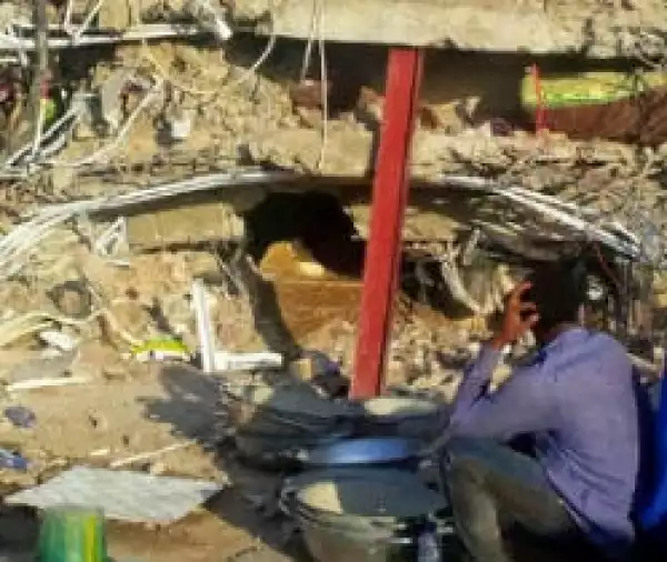 Woman 45, Walks Out Alive From Synagogue’s Collapsed Guest House