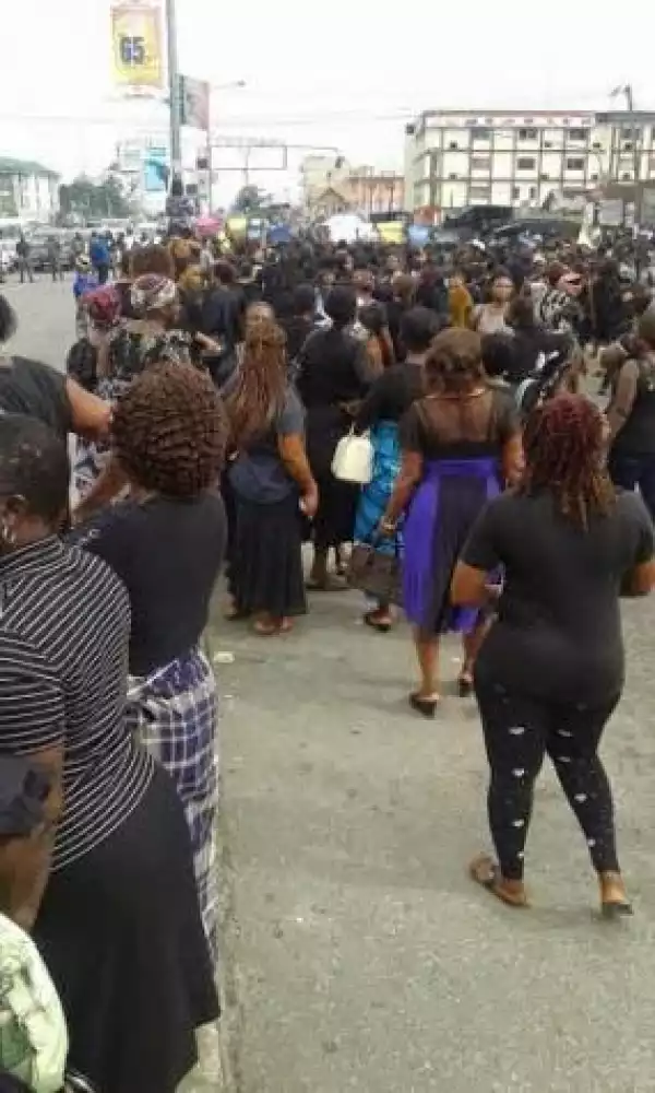 Women In Rivers State Protest Saturday