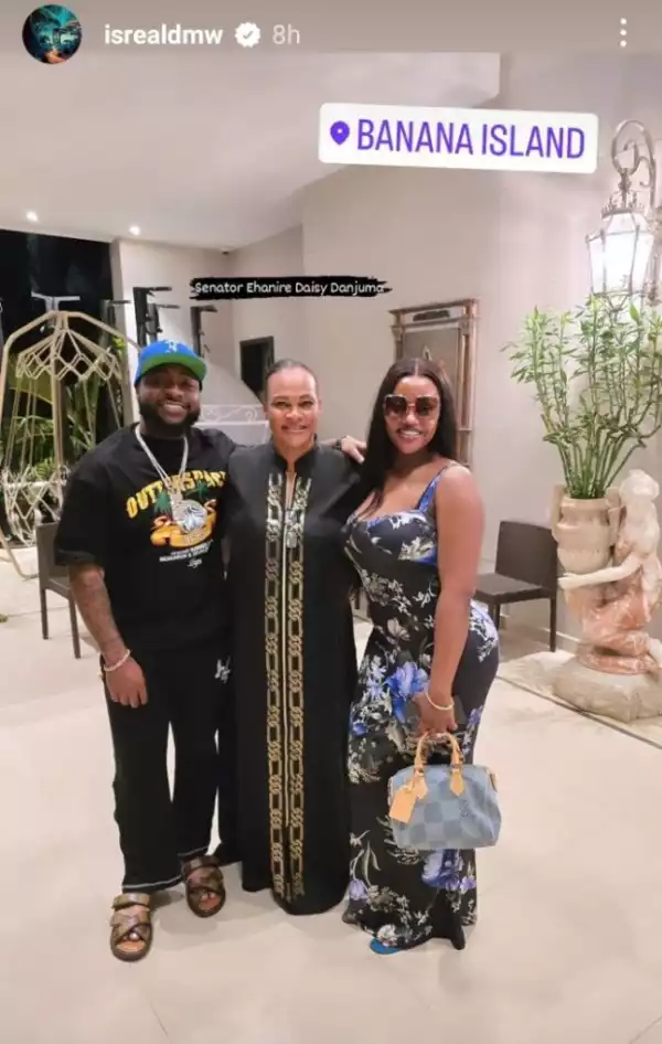 Davido and Chioma arrive Lagos for their wedding, link up with Chief Priest, others