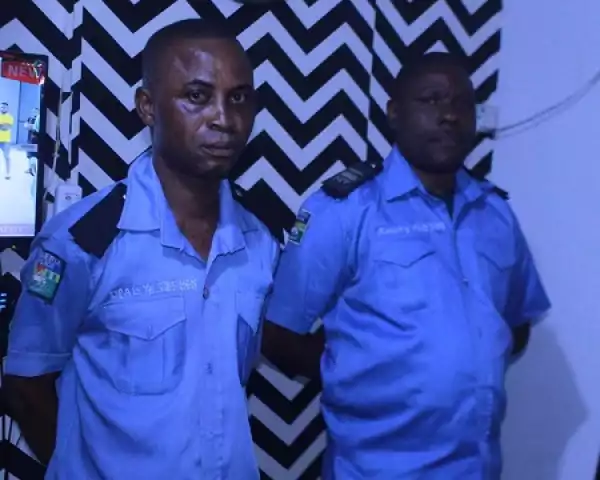 Policemen Arrested For Armed Robbery In Ogun State (Photo)