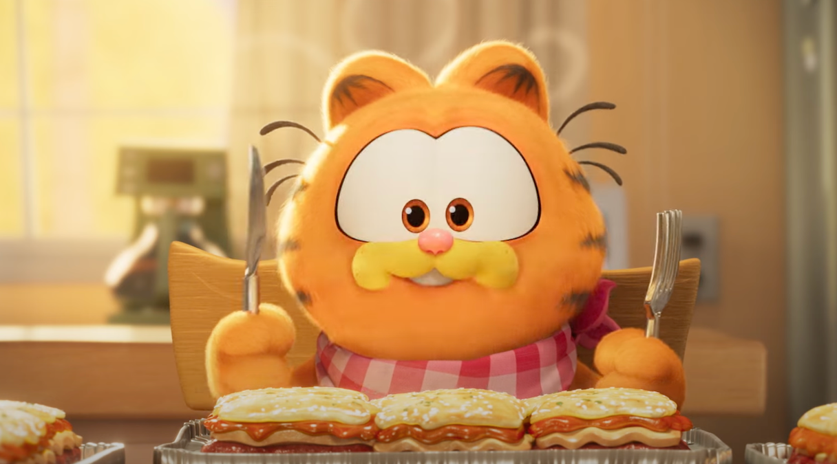 The Garfield Movie Video Shows Chris Pratt Learning How To Become a Cat