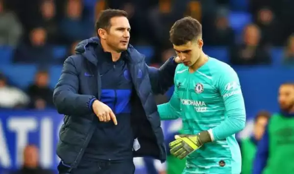 Gary Neville Disagrees With Frank Lampard Over His Comments About Goalkeeper Kepa (See What He Said)