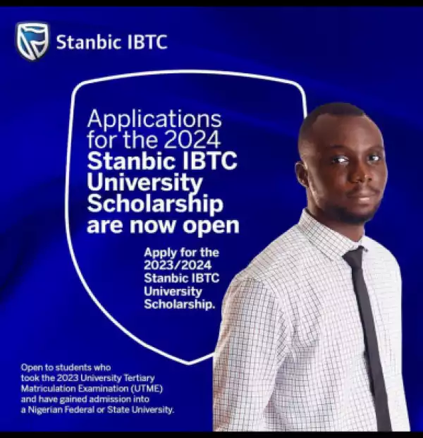 Stanbic IBTC University Scholarship For Nigerian Students, 2023/2024