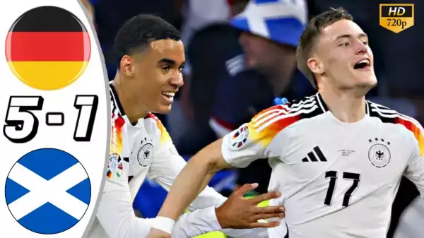 Germany vs Scotland 5 - 1 (EURO 2024 Goals & Highlights)
