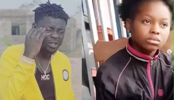 Nigerian porn star, Kingtblakhoc defends himself after being accused of using an underage girl for his porn movie (videos)