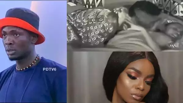 BBNaija: “I Don’t Want” – Peace Shuns Sammie As He Tries To Kiss Her Before Retiring To Bed (Video)