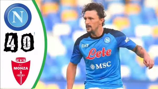 Napoli vs Monza 4 - 0  (Serie A 2022 Goals & Highlights)