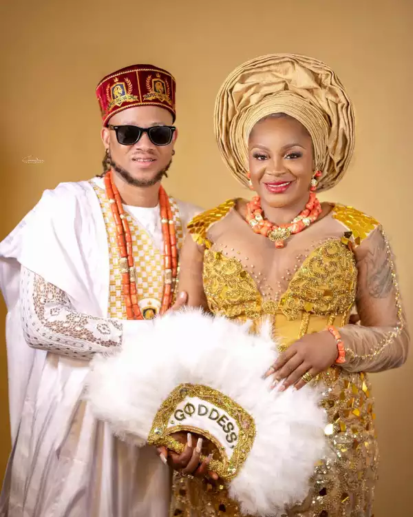 The right person is out there. He will find you when you ain’t even searching - Uche Ogbodo encourages single mums as she celebrates her traditional wedding
