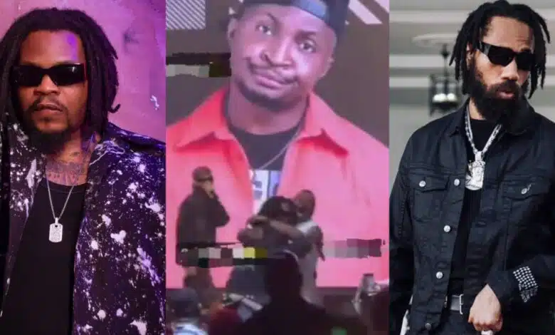 Olamide’s surprise appearance during Phyno’s stage performance goes viral