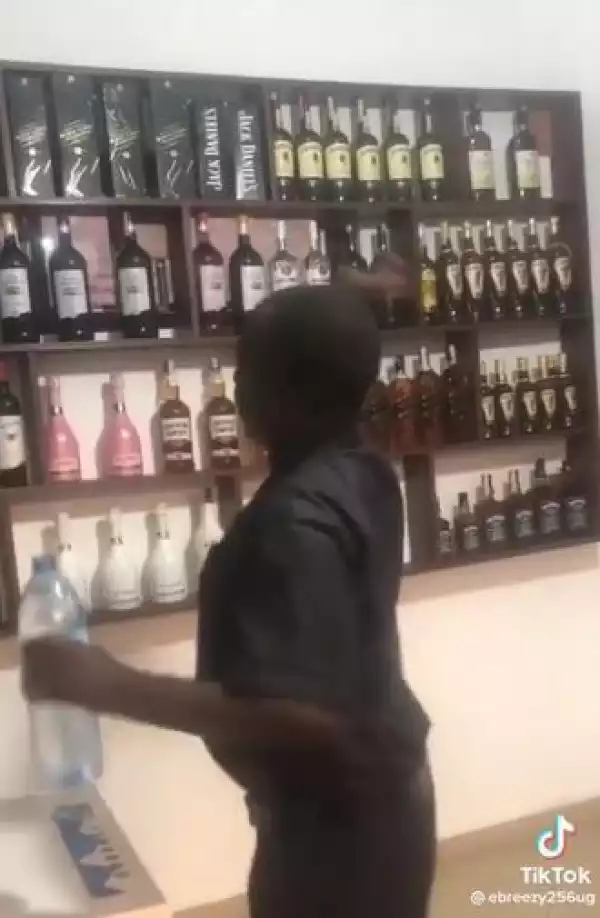 Viral Video Of A Pastor Spraying 