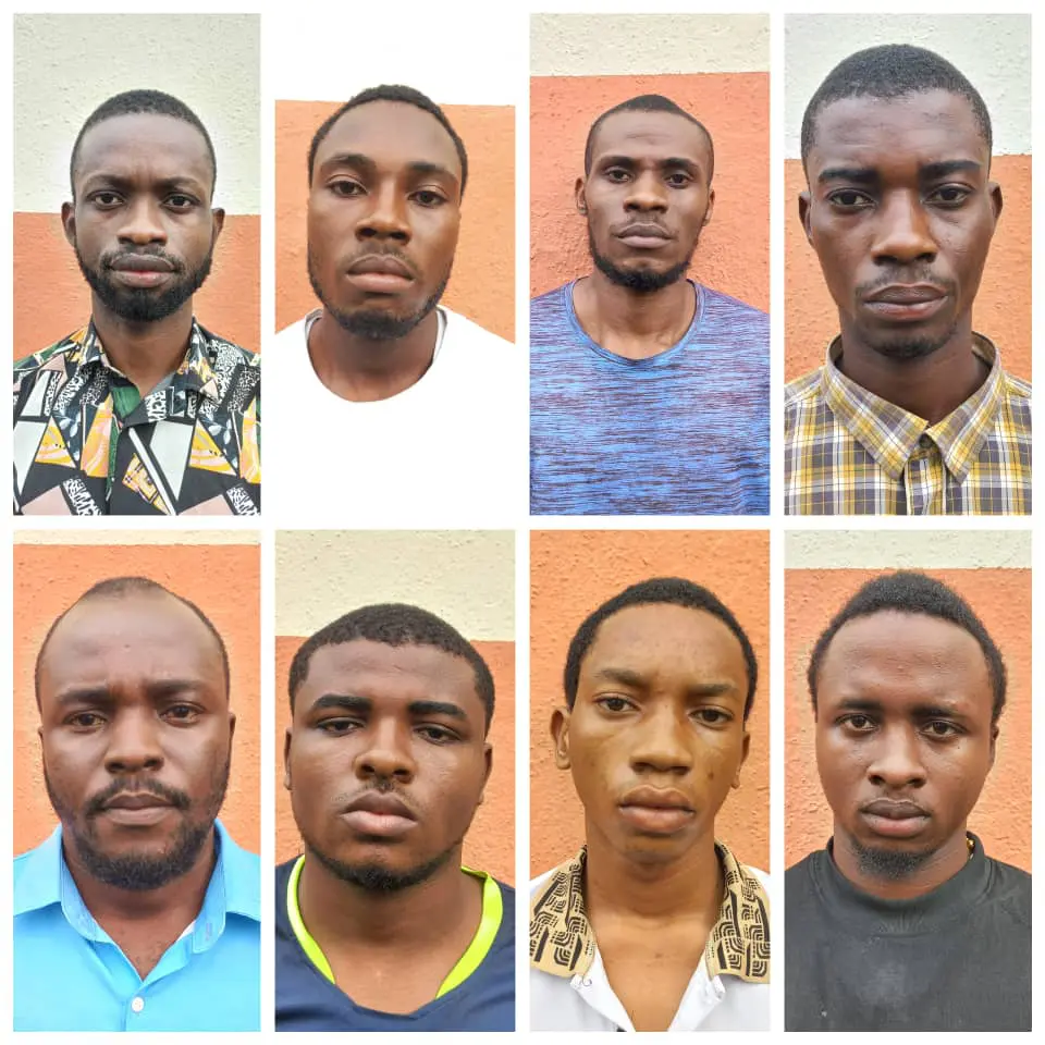 EFCC secures conviction of 8 internet fraudsters in Uyo