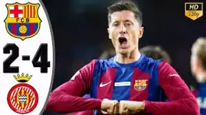 Barcelona vs Girona 2 - 4 (Laliga Goals & Highlights)