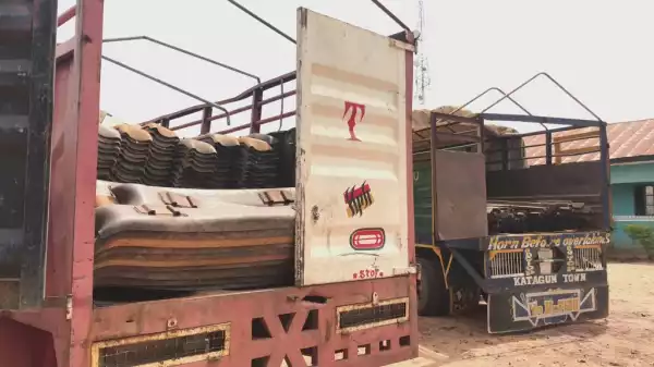 NSCDC intercepts two trucks of vandalized railway slippers, tracks in Niger