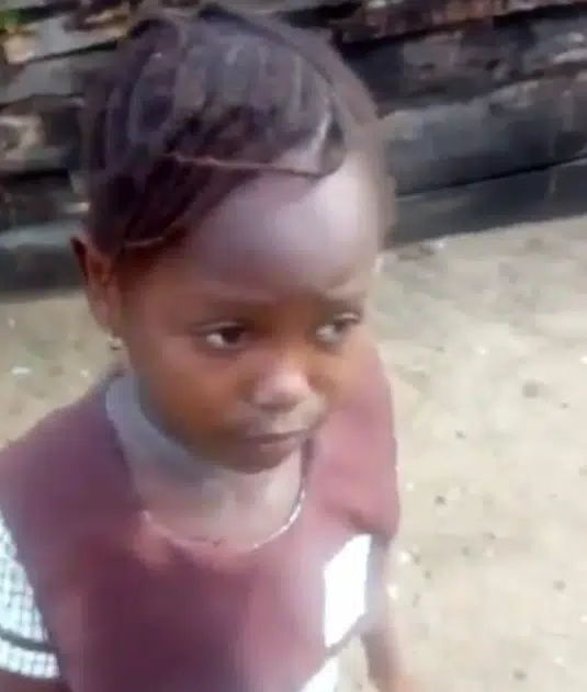 New video of little girl, Sucess who went viral years ago for saying ‘dem go flog, flog, flog, dem go tire’ causes serious buzz online