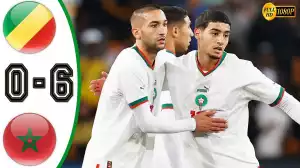 Congo vs Morocco 0 - 6 (World Cup Qualifiers 2024 Goals & Highlights)