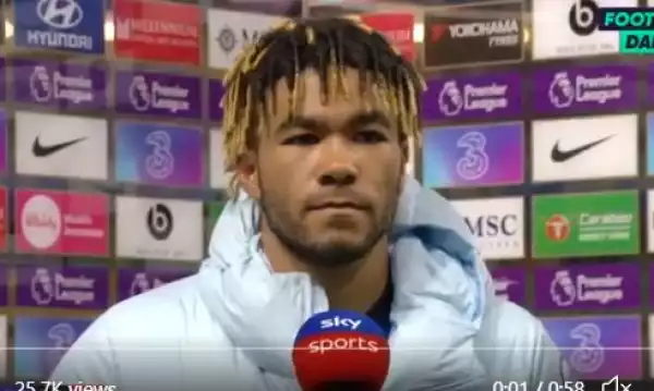 Reece James aims dig at Chelsea attackers after defeat to Arsenal (Video)
