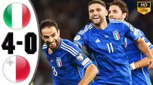 Italy vs Malta 4 - 0 (Euro Qualifiers Goals & Highlights)
