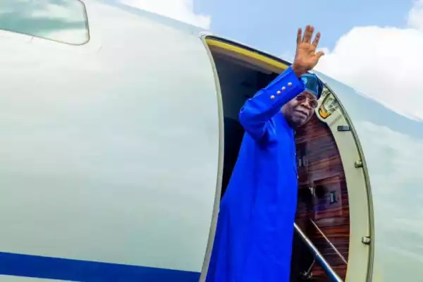 Tinubu jets out of Nigeria ahead swearing-in