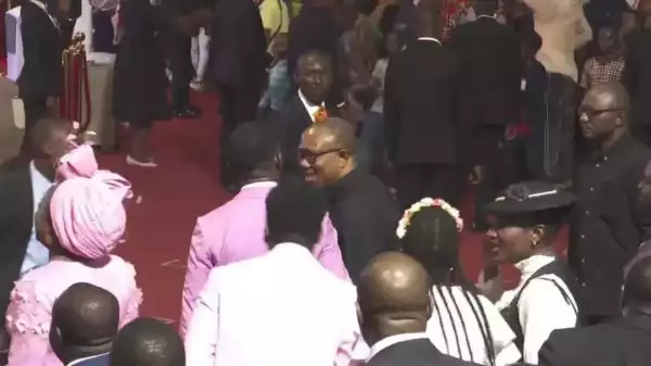 Peter Obi Spotted At Dunamis Night Prayer Crusade With Pastor Enenche