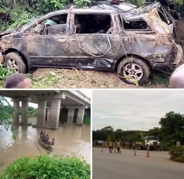 Three Killed As Car Plunges Into River Along Sagamu-Benin Expressway