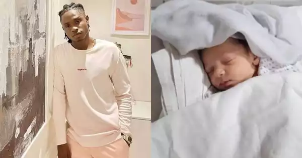 Popular Singer, Lil Kesh Eulogies God As He Welcomes First Child