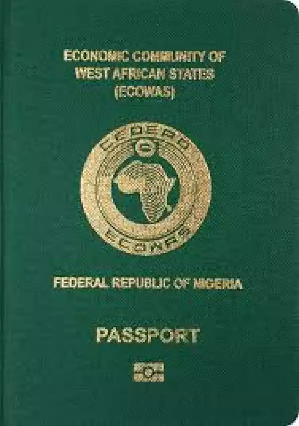 Nigerian Passport Falls By 38 Places In Global Ranking