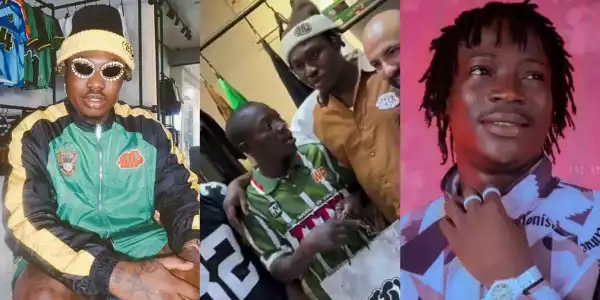 Zlatan Ibile gifts DJ Chicken free clothes, promises N5 million as they reconcile