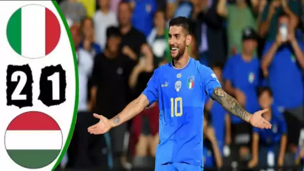 Italy vs Hungary 2 - 1 (Nations League 2022 Goals & Highlights)