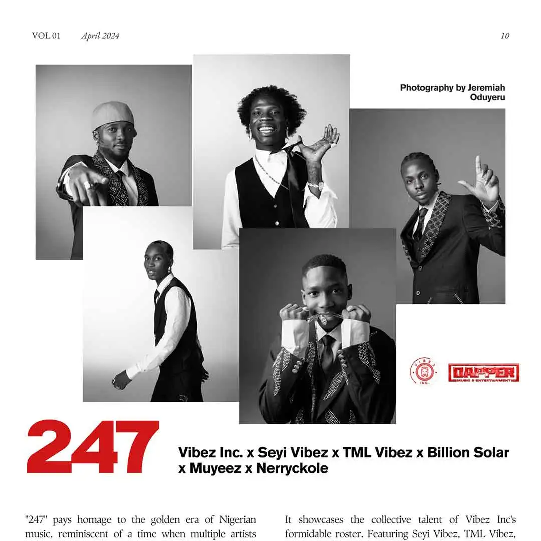 Vibez Inc – 247 ft. Tml Vibez, Muyeez, Billion Solar & Nerryckole