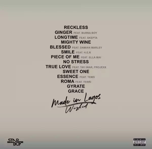 Wizkid - Blessed Featuring Damian Marley