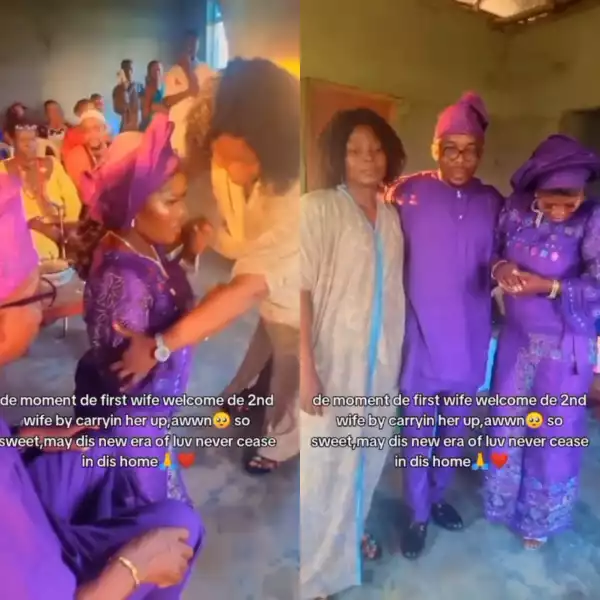 The Moment First Wife Welcomed Her Husband