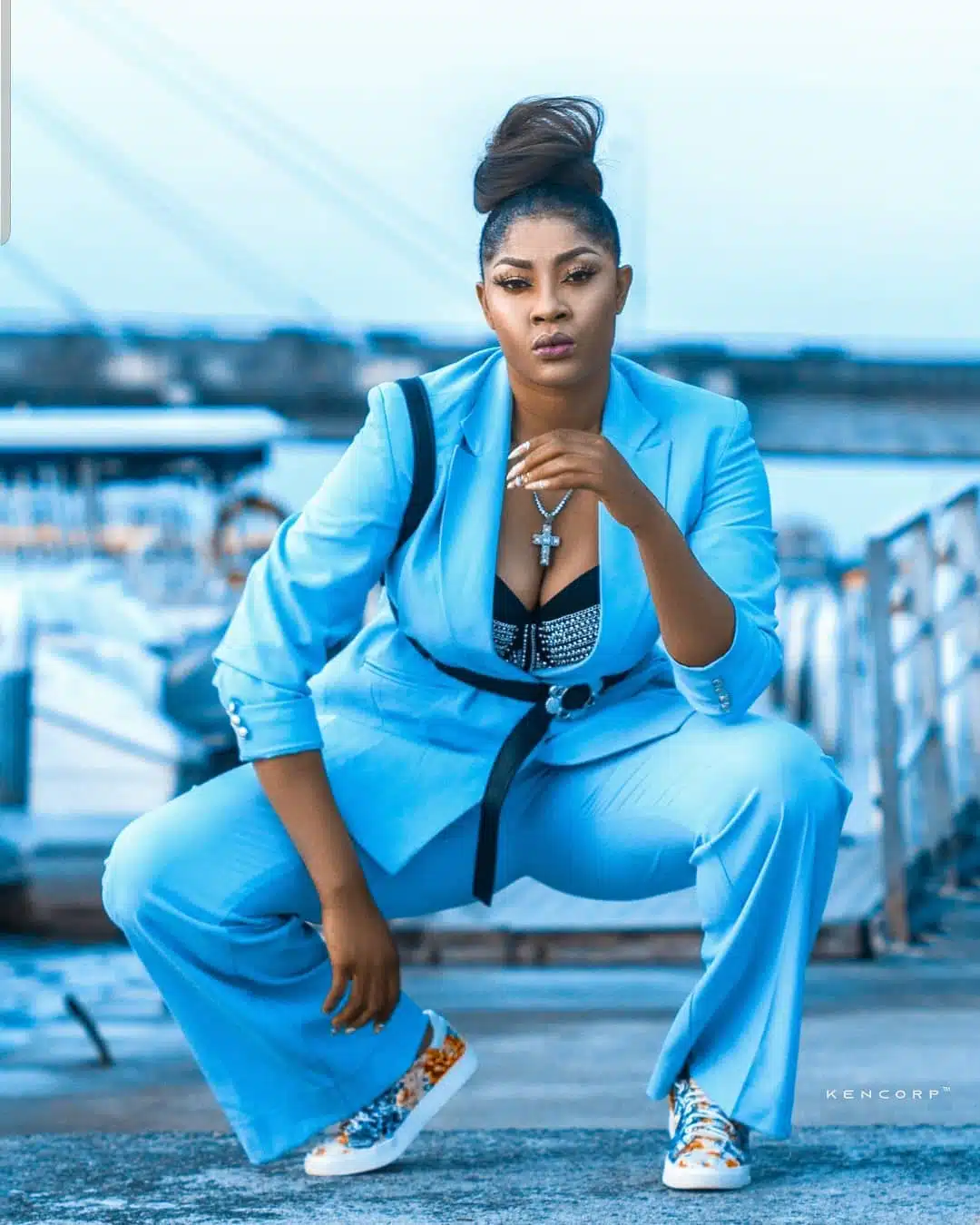 Angela Okorie opens up on reason for her constant attack on Zubby Michael