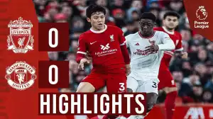 Liverpool vs Manchester United 0 - 0  (Premier League Goals & Highlights)