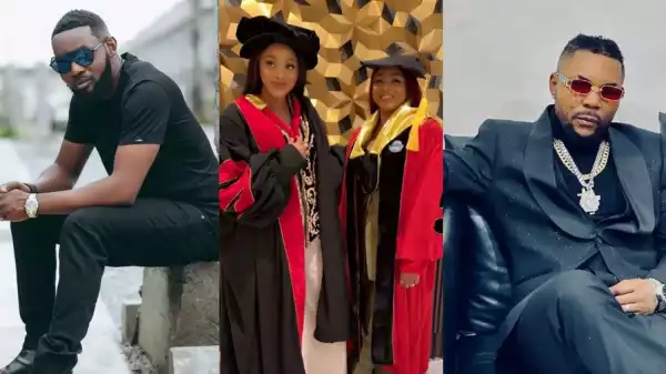 AY Makun, Oritse Femi’s Wives Bag Doctorate Degrees (Video)