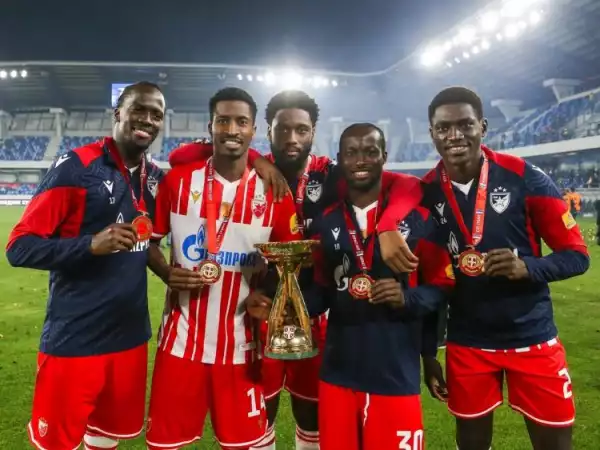 Serbia: Olayinka completes double with Red Star Belgrade