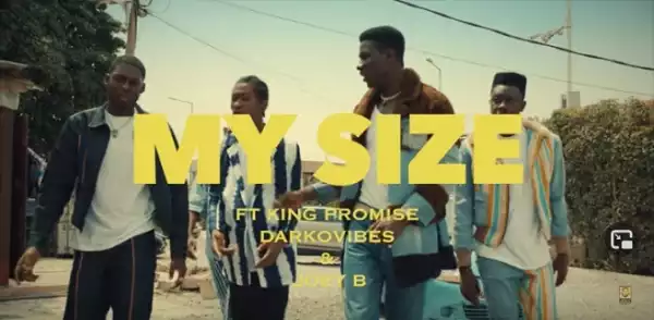 Juls – My Size ft. King Promise, Darkovibes, Joey B (Video)