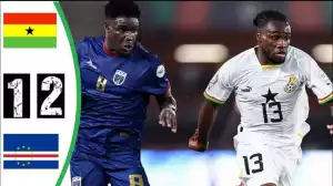 Ghana vs Cape Verde 1 - 2 (AFCON 2024 Goals & Highlights)
